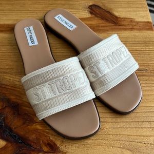 Steve Madden Knox St. Tropez slide. Size 9.5